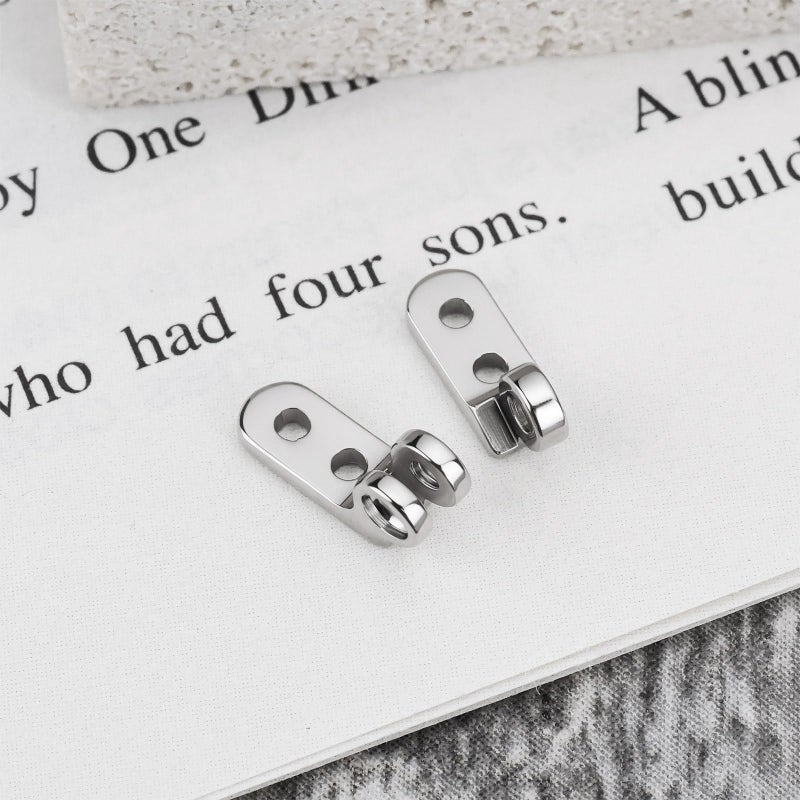 أوتوتك OTOTEC 4 أزواج من النظارات المفصلية العالمية 3 مم إطار النظارات المفصلي لإصلاح النظارات المفصلية للمسافرين النظارات الشمسية إطار بلاستيكي 3 × 1 مم - Image 5